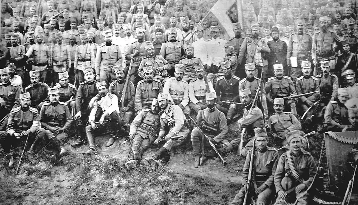 Dobrovoljačka brigada u Skoplju, avgust 1913.