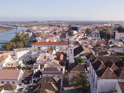 Grad Tavira na reci Gilão