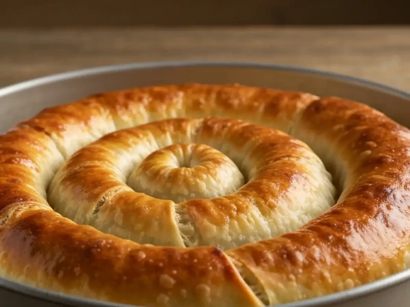 Bosanski burek u spirali