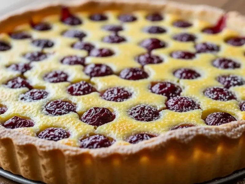 Tart sa višnjama i puter koricom