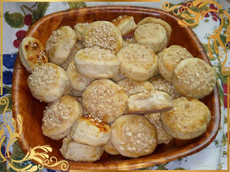 Slani krekeri sa susamom i kimom