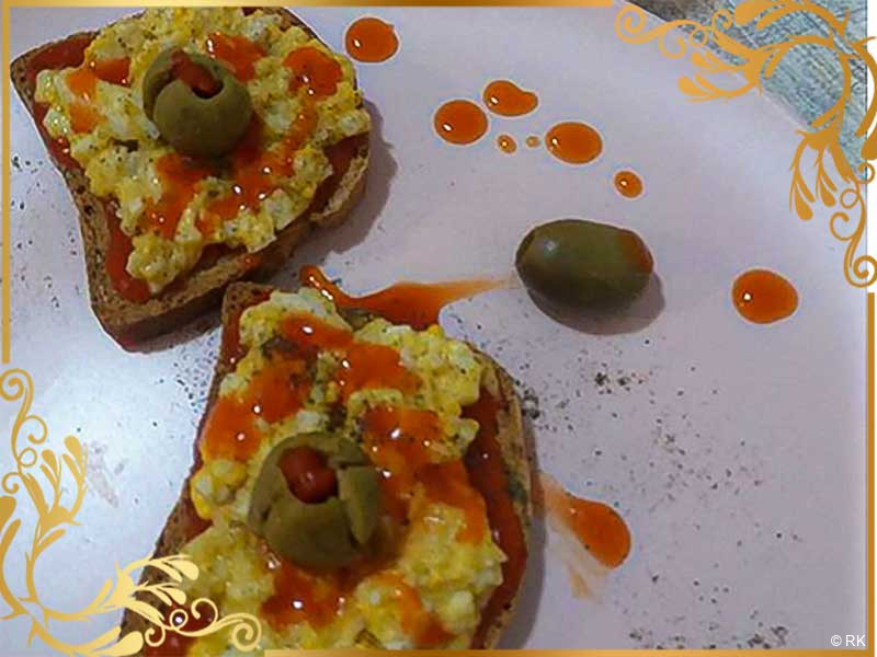 Tost sa kuvanim jajima