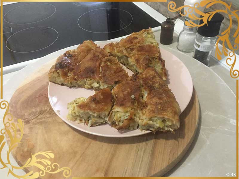 Pita krompiruša sa lukom