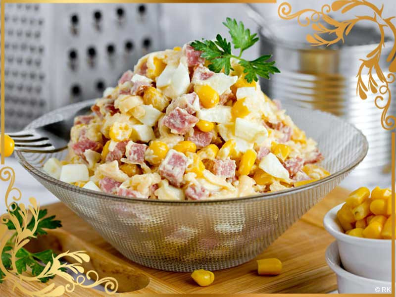 Kojak salata sa šunkom i sirom