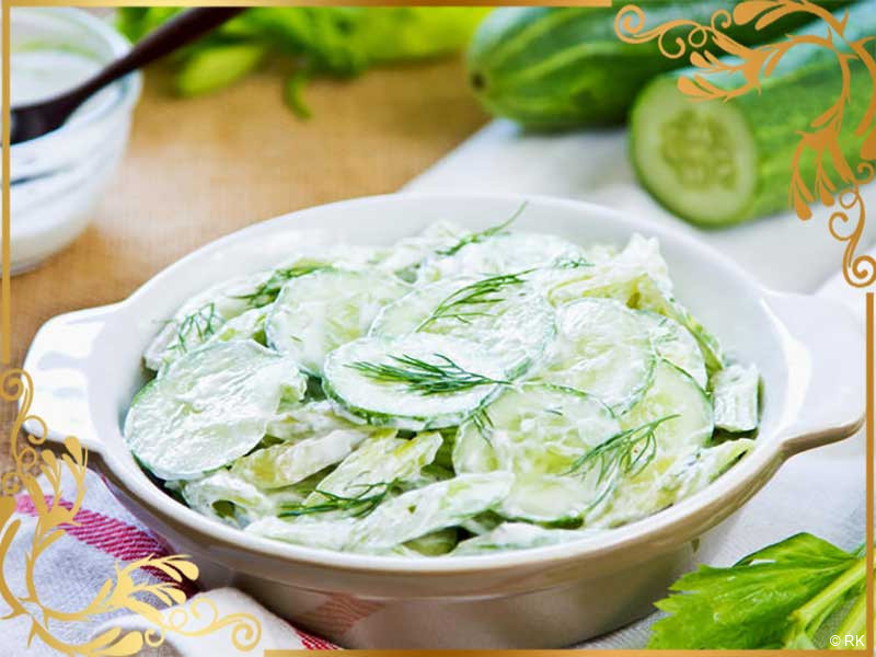 Salata od krastavca u jogurt sosu