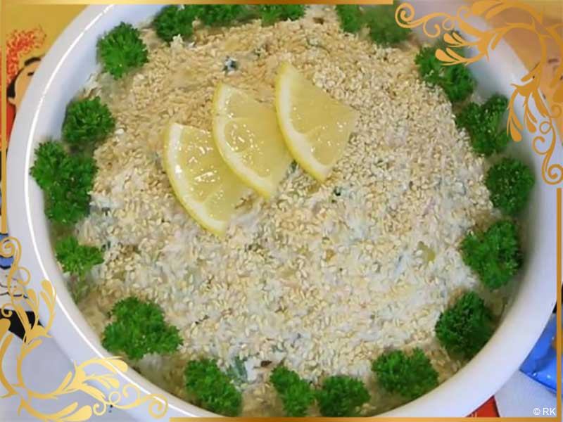 Posna salata sa leblebijom i povrćem