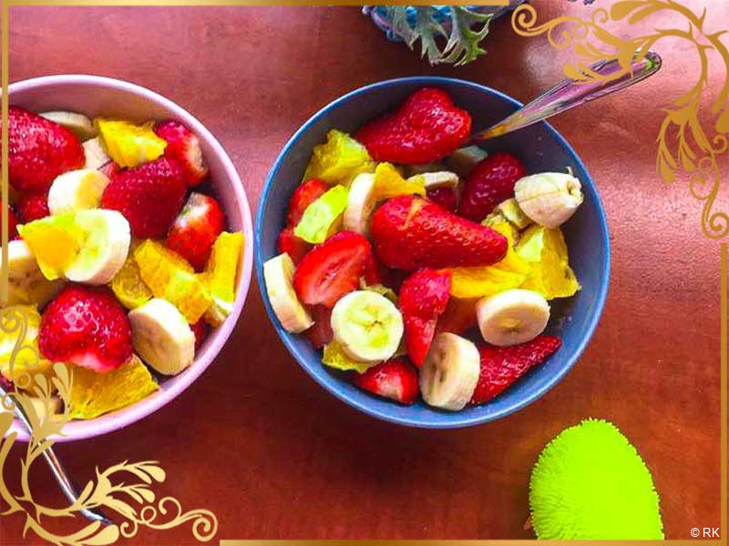 Voćna salata sa jagodama