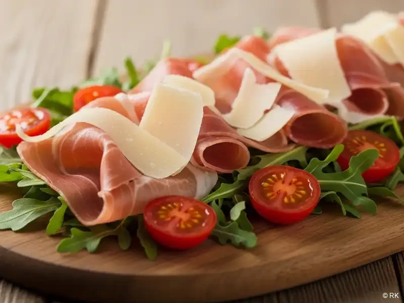 Pršuta i parmezan